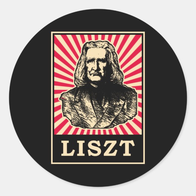 Adesivo Liszt (Frente)