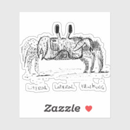 Adesivo Literal Lateral Thinking