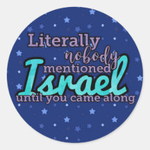 Literalmente, Ninguém Mencionou Israel