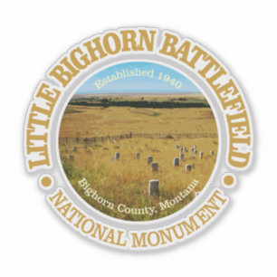Adesivo Little Bighorn Battlefield (NM)