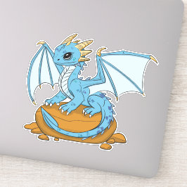 Adesivo Little Blue Dragon