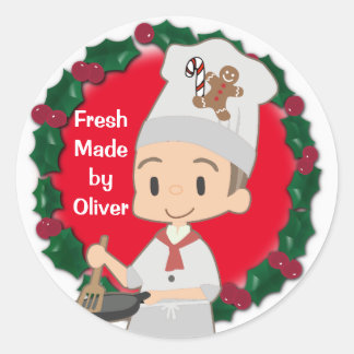 Adesivo Little Boy Chef Natal