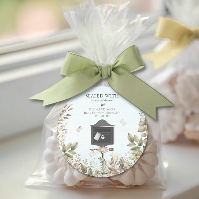 Adesivo Little Love Letters Baby Shower Stickers (Criador carregado)