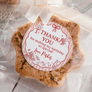 Adesivo Little Meatball Italian Birthday Party