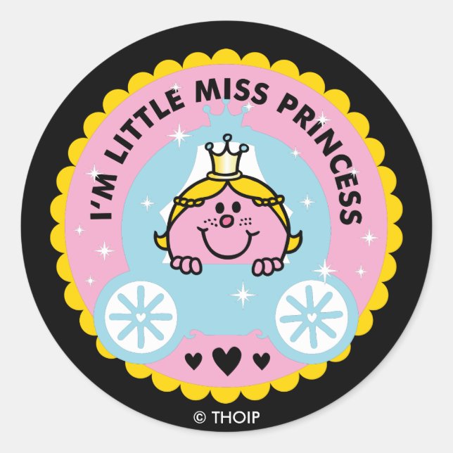 Adesivo Little Miss Princess | I'm A Princess (Frente)