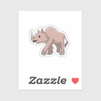 Adesivo Little Sascha woly rhino Sticker