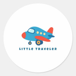 Adesivo Little Traveler Airplane for Kids