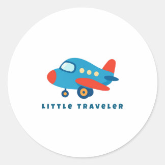 Adesivo Little Traveler Airplane for Kids