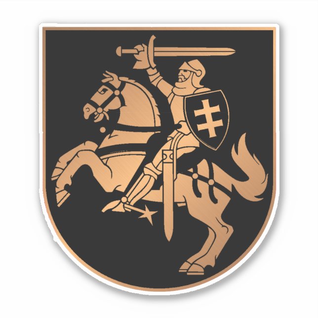 Adesivo Lituânia (Frente)