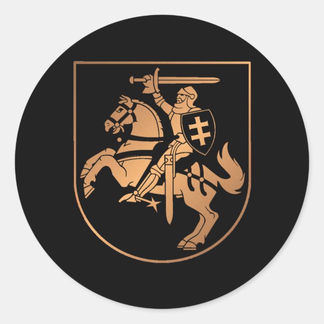 Adesivo Lituânia (Frente)