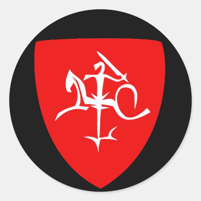 Adesivo Lituânia Vytis Naujoji Lietuva (Frente)