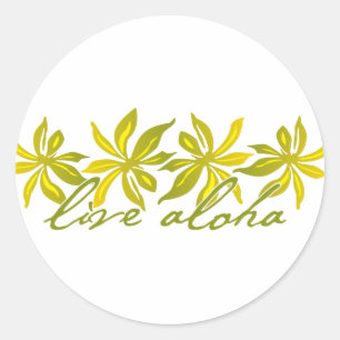 Adesivo Live Aloha