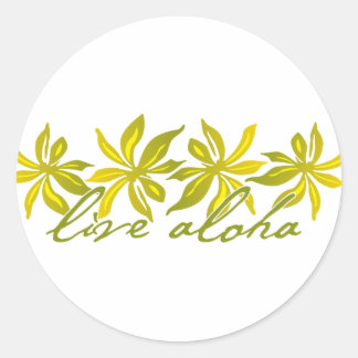 Adesivo Live Aloha