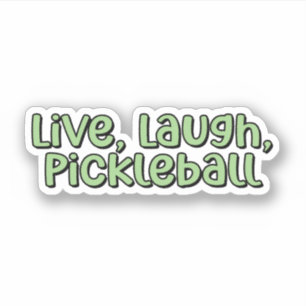 Adesivo Live, Ria, Pickleball Green Pickleball