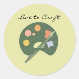 Adesivo Live to Artesanato Sticker