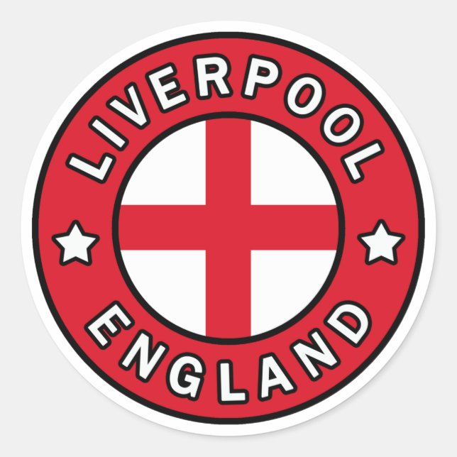 Adesivo Liverpool England (Frente)