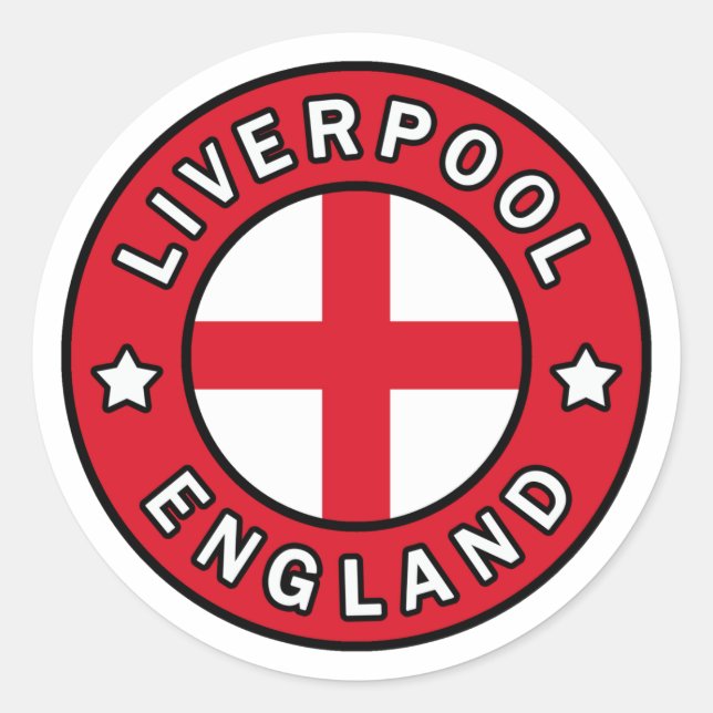 Adesivo Liverpool England (Frente)