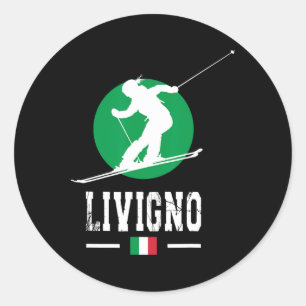 Adesivo Livigno Itália Ski Resort Alps (Alps) Souve Italia