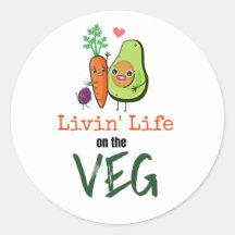 Livin Life sobre a citação da Diversão Vegetariana