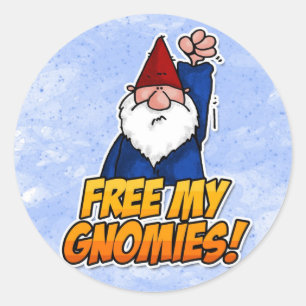 Adesivo livre meus gnomies