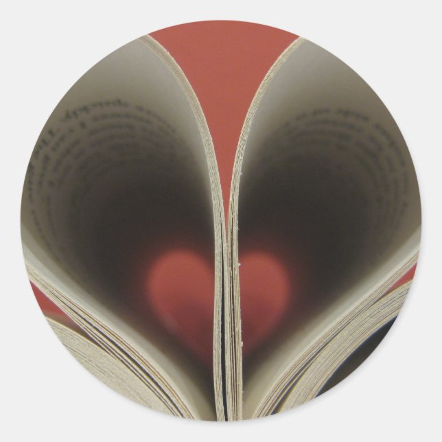 Adesivo Livro de Corações (Frente)