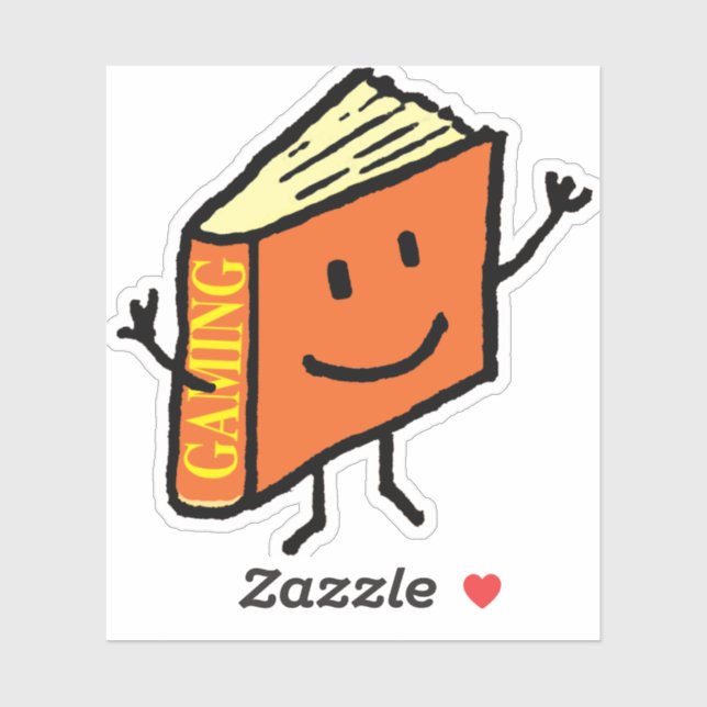 Adesivo Livro de jogos (Folha)