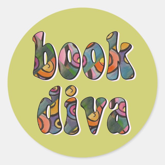 Adesivo Livro Diva 2 (Frente)