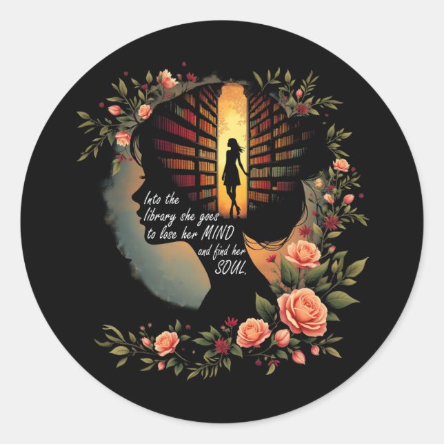 Adesivo Livro Leitura Livro do Videário Sobre Mulheres Rap (Frente)