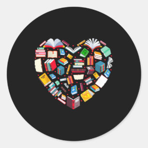 Adesivo Livro Lover Bibliotecário Livros de Livros de Livr