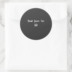 Adesivo Livro Lover Para A Vida: Paixão Em Leitura Ao Long