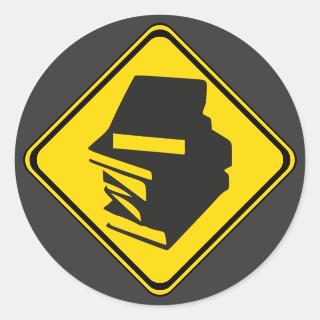 Adesivo Livros À Frente! (Frente)