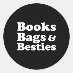 Adesivo Livros Bolsas & Besties De Volta À Diversão Es
