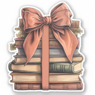 Adesivo Livros com Arco Sticker