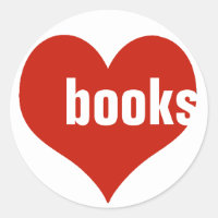 livros de amor/corações vermelhos