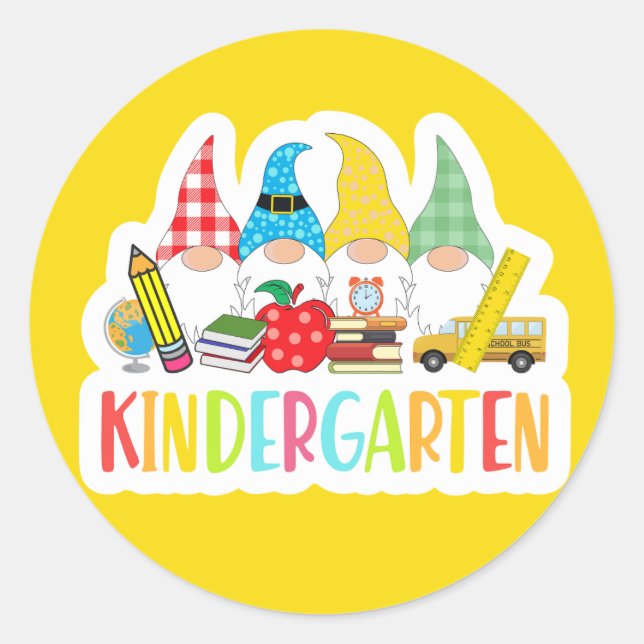 Adesivo Livros de ônibus do infantário da escola dos gnomo (Frente)