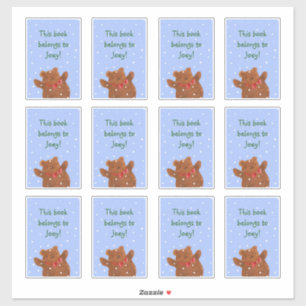 Adesivo Livros de Urso de Teddy