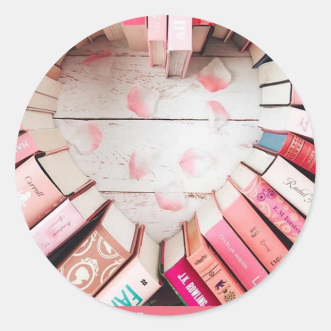 Adesivo Livros Fazem Você Brilhar (Frente)