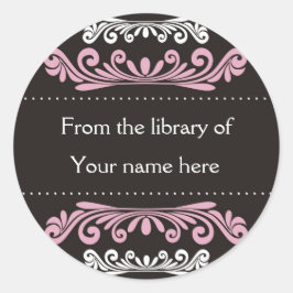 Adesivo Livros Personalizados - Farinhas Coloridas