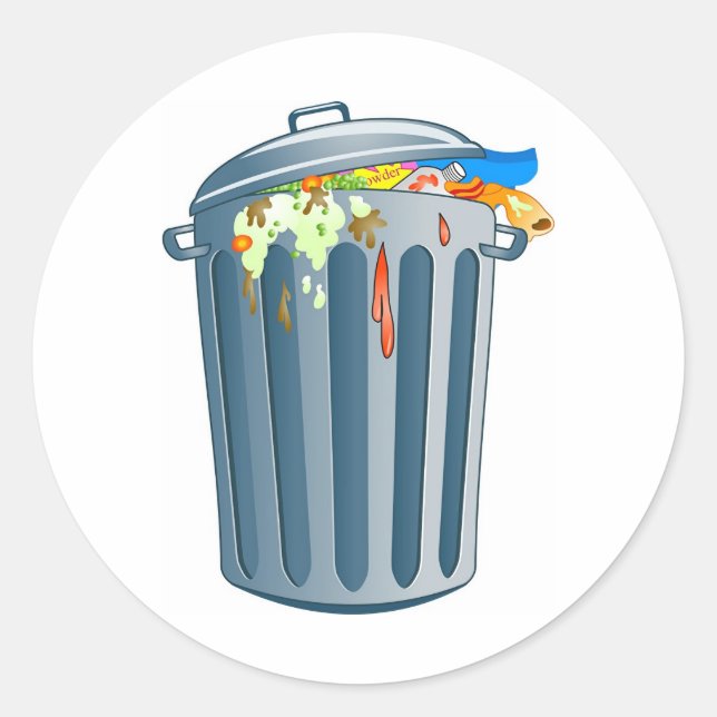 Adesivo Lixo (Frente)