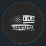 Adesivo Lixo Da Equipe Para Trump 2024<br><div class="desc">Lixo Da Equipe Para O Lixo De Trump 2024 Para Trump Votetrump 2024</div>