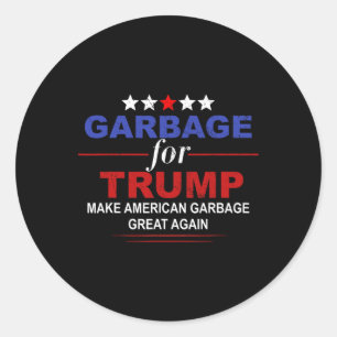 Adesivo Lixo Para Trump Fazer Excelente De Lixo Americano 