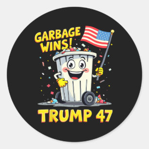 Adesivo Lixo Vence 47 Grelha Da Equipe Para Trump 2024