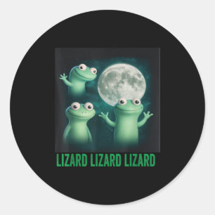 Adesivo Lizard Lizard Engraçado Lizard Moon Me Traindo