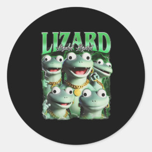 Adesivo Lizard Lizard Lizard Funny Meme Lizard Bootleg Wei