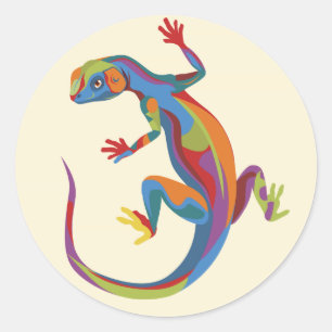 Adesivo Lizard pintado