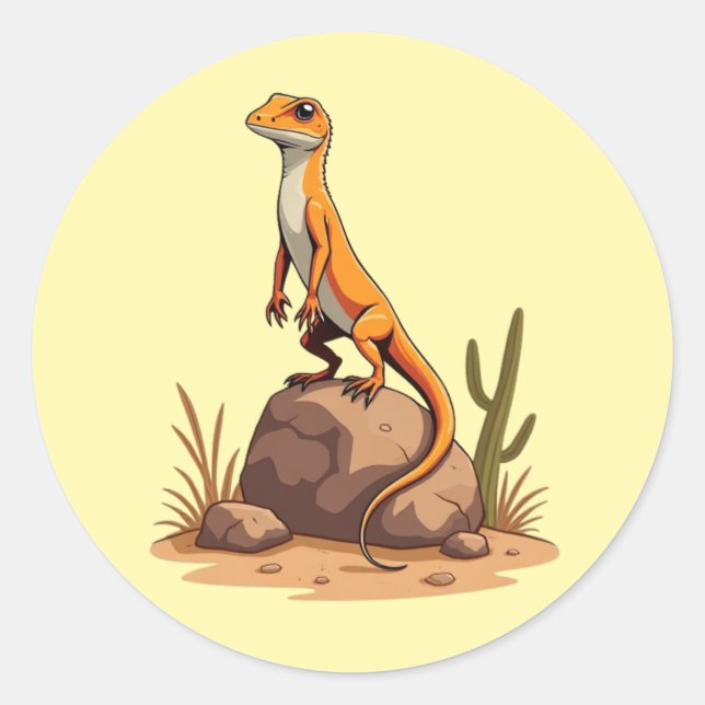 Adesivo Lizard Vibes (Frente)