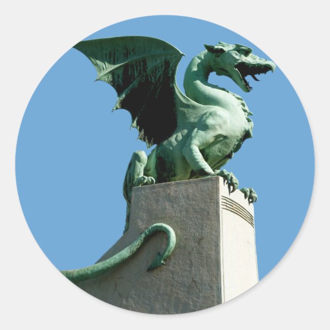 Adesivo Ljubljana Dragon (Frente)