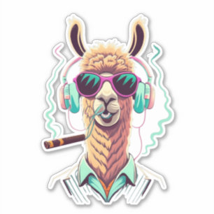 Adesivo Llama Favor Sticker