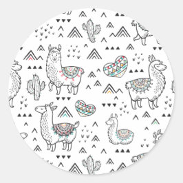 Adesivo Llama Mama Sticker