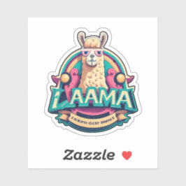Adesivo Llama Stickers Adicionando um toque de reluzência